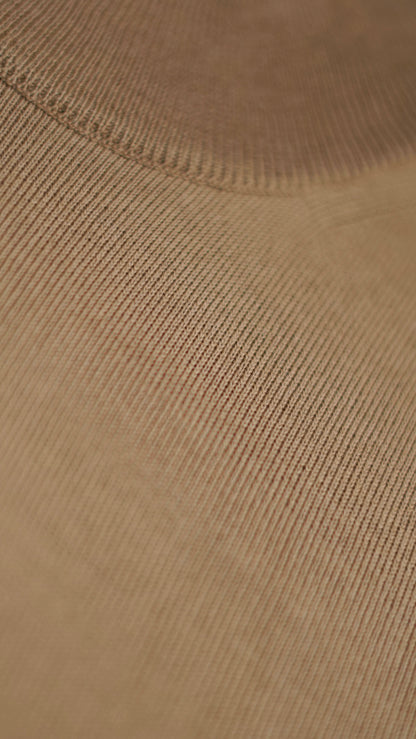 Camel Wool High Neck