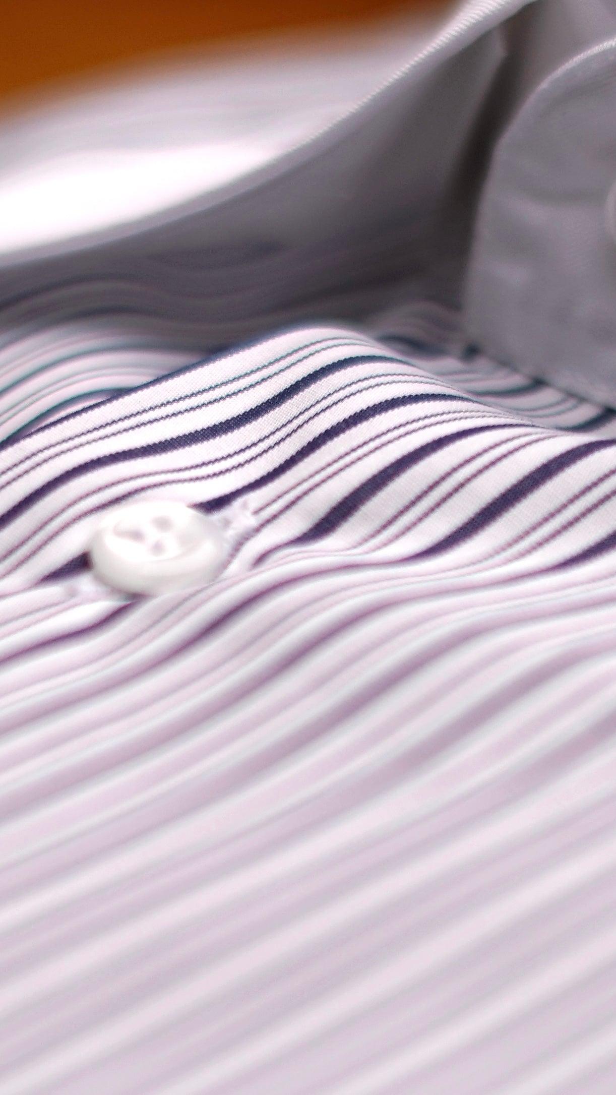 Tezenia Spear Point Tab Collar Twill Dress Shirt MTO