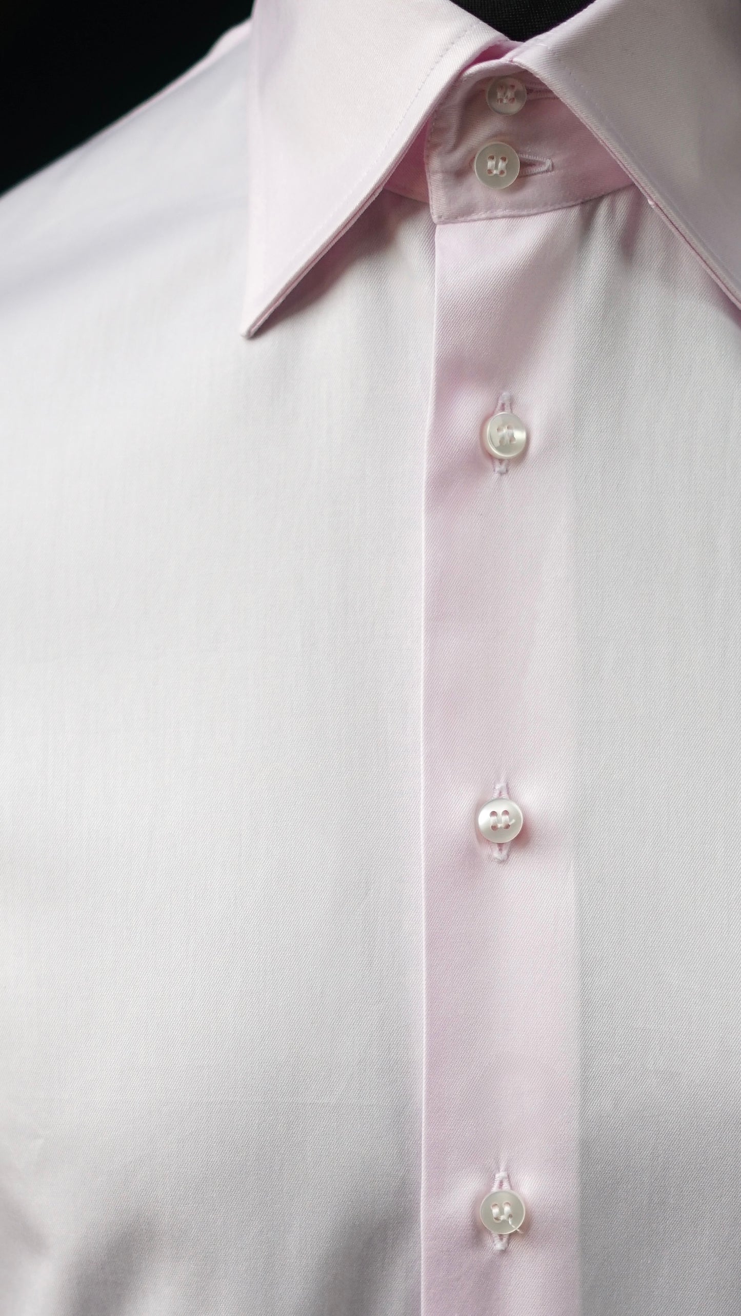 Rosa Twill Double Twisted Twill Dress Shirt MTO