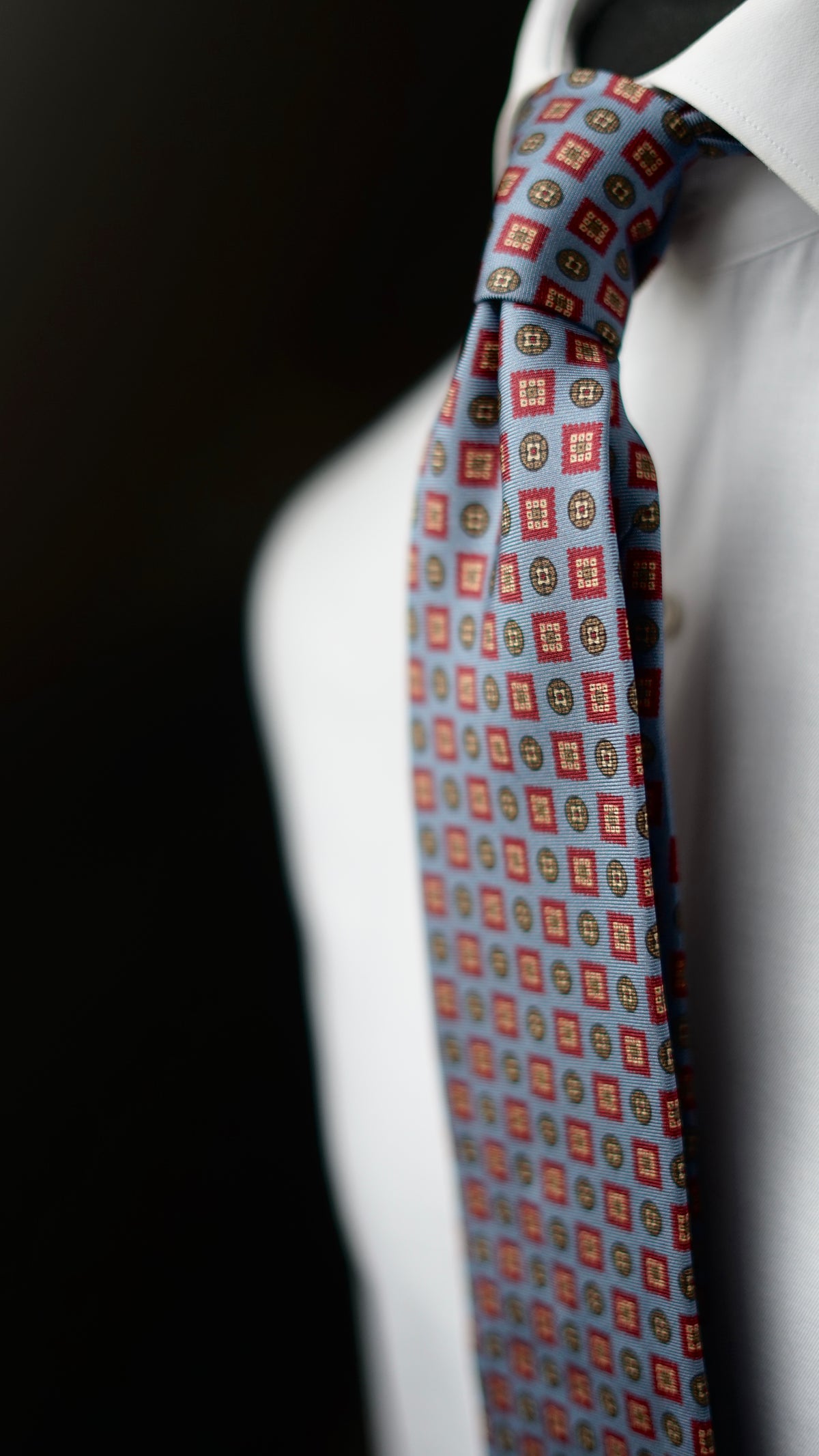 Gabiota Silk Necktie