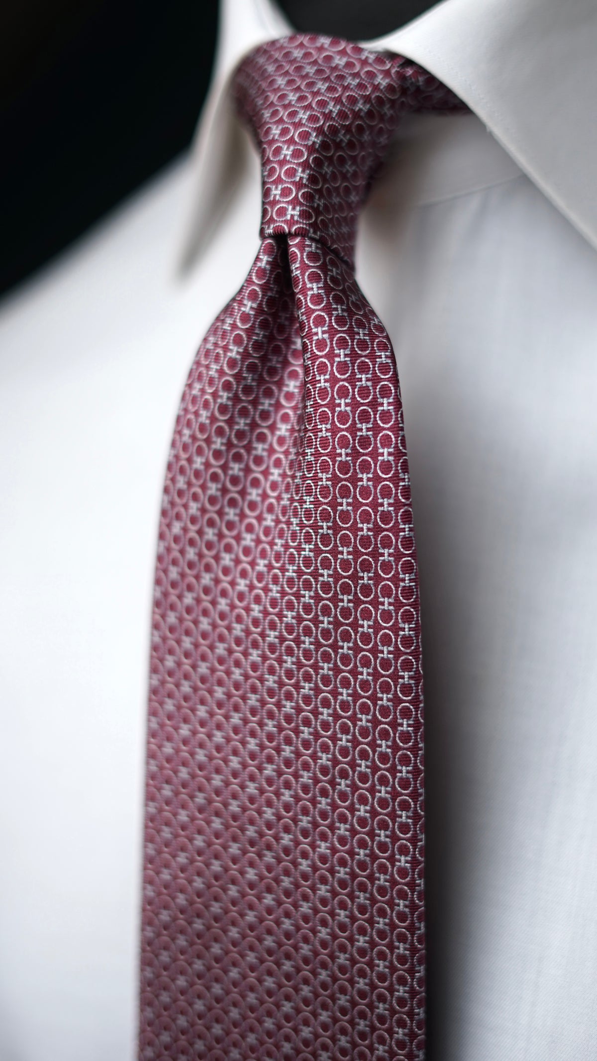 Bespoke Tapioca Silk Necktie