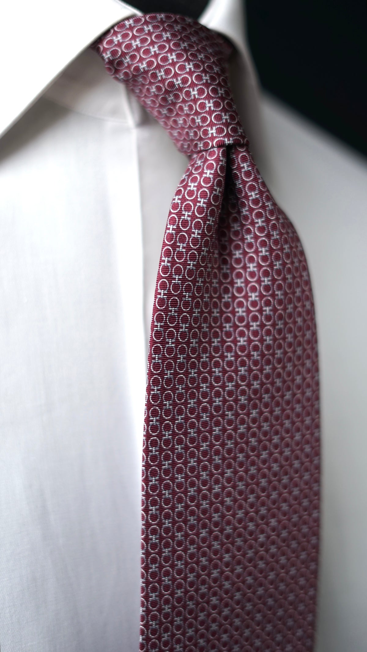 Bespoke Tapioca Silk Necktie