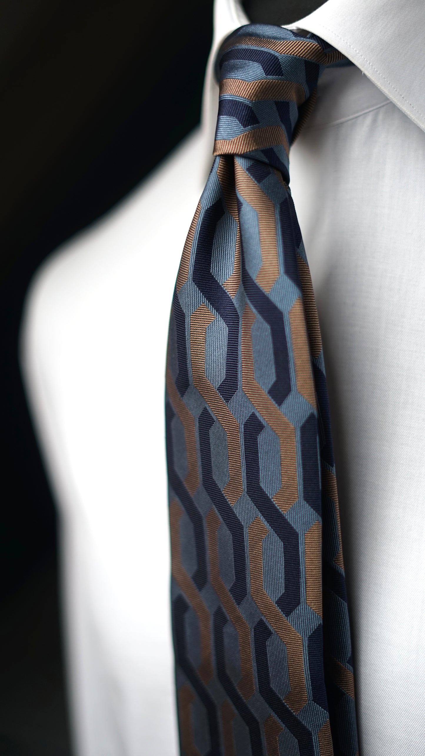 Bespoke Haqua Silk Necktie