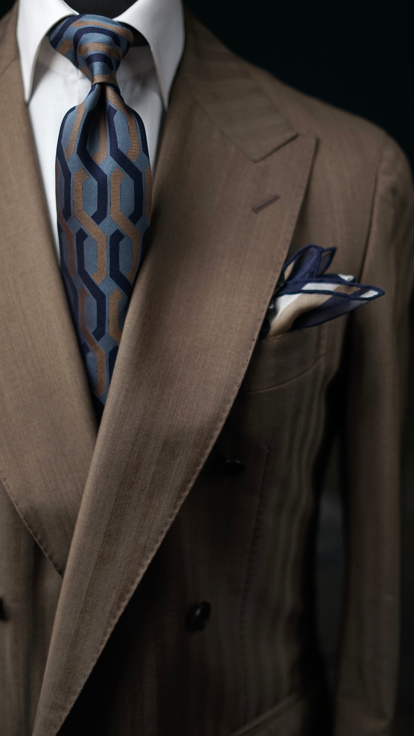 Bespoke Haqua Silk Necktie
