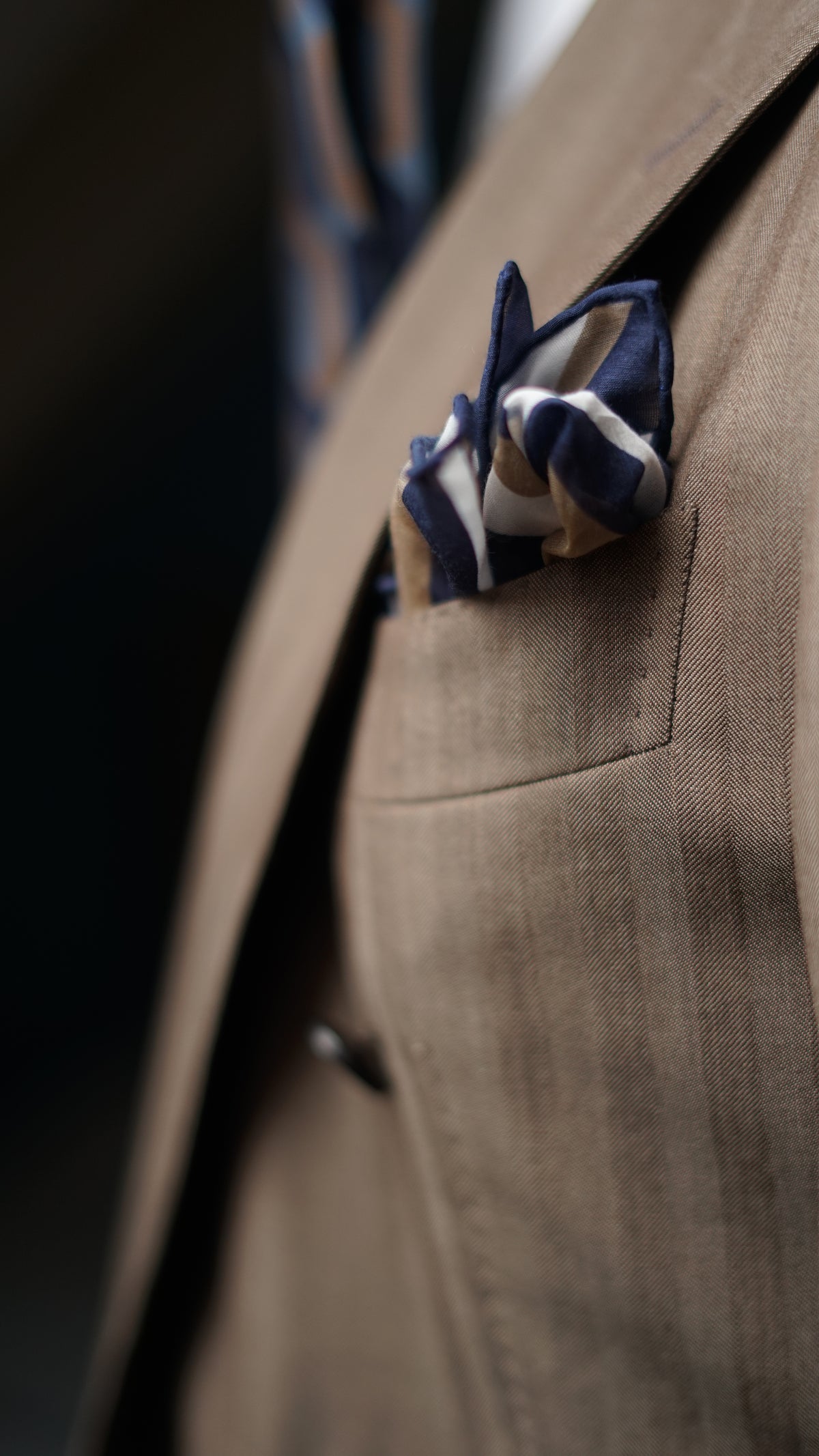 Quadro Silk Pocket Square