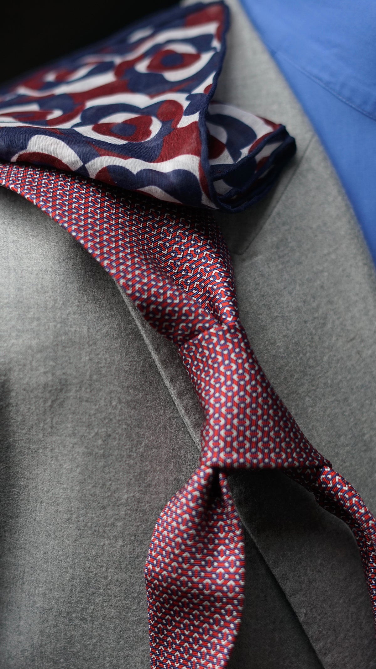 Salvia Silk Necktie