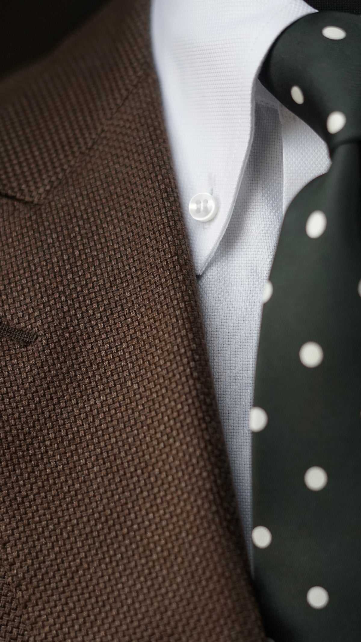 Royal White Oxford Shirt MTM