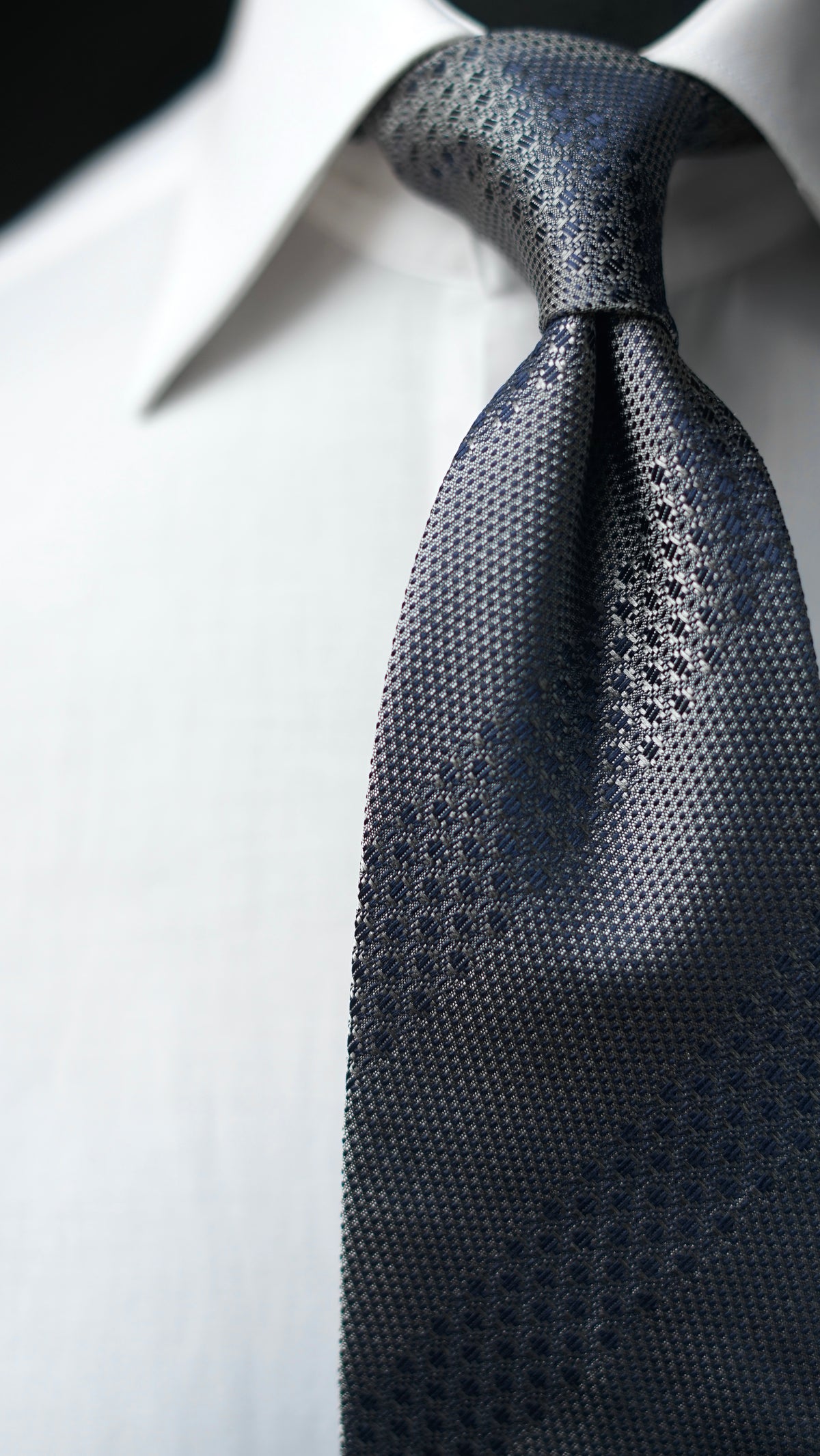 Bespoke Marmo Silk Necktie