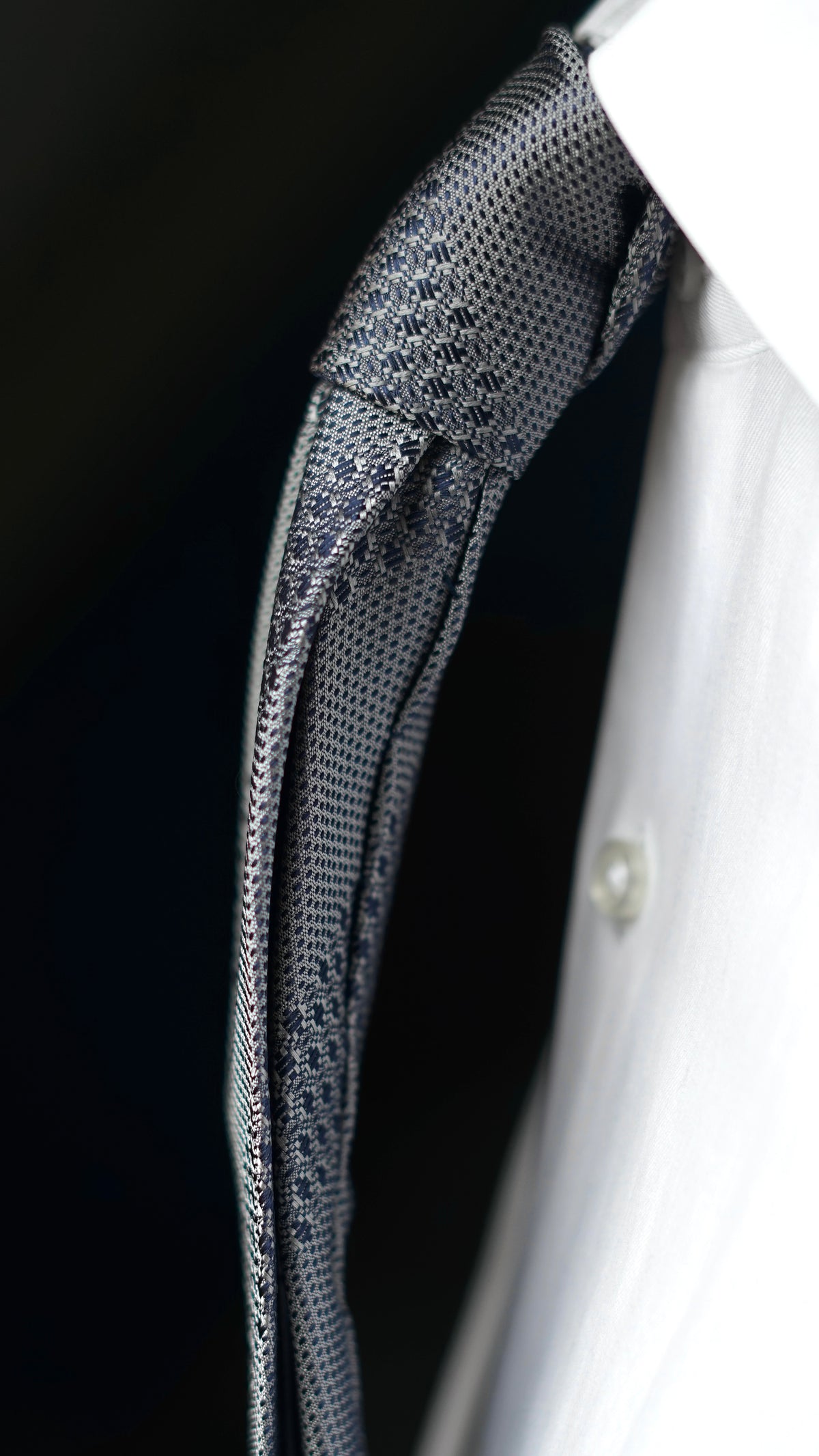 Bespoke Marmo Silk Necktie