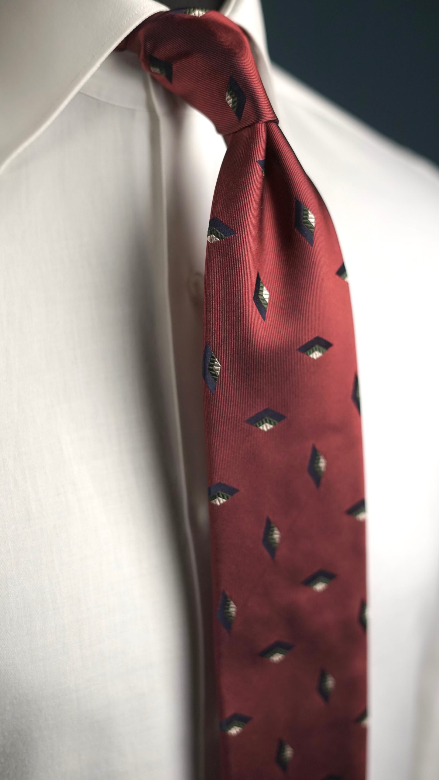 Diomeda Rusty Silk Necktie