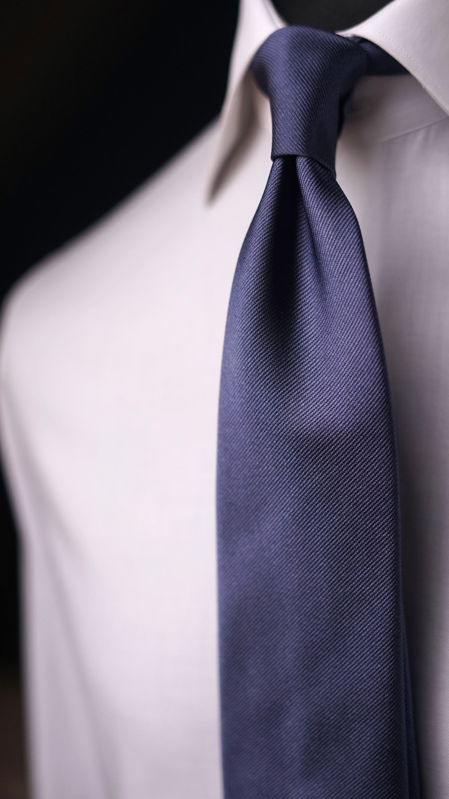 Aviatore Solida Silk Necktie