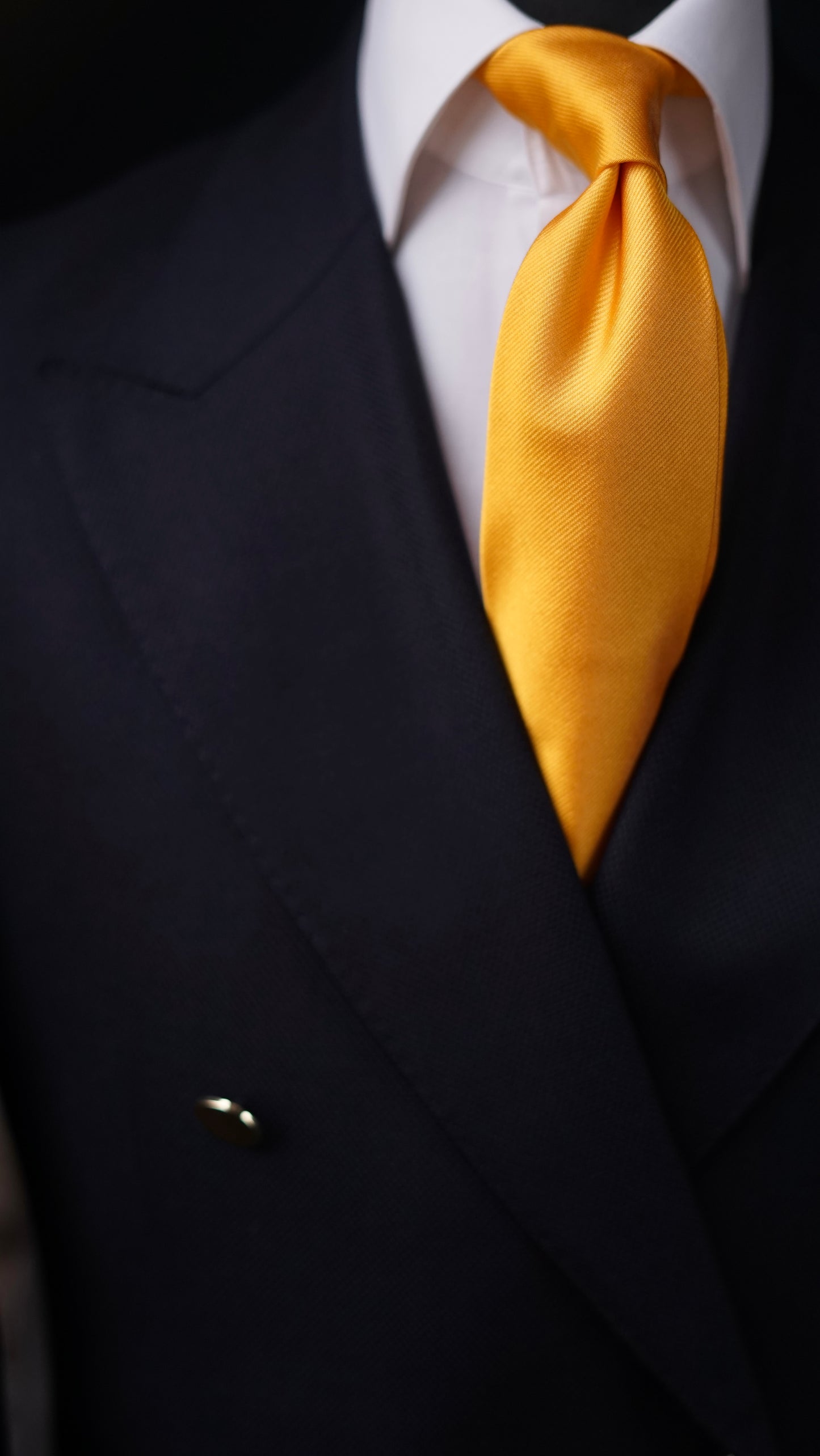 Ambra Solida Silk Necktie
