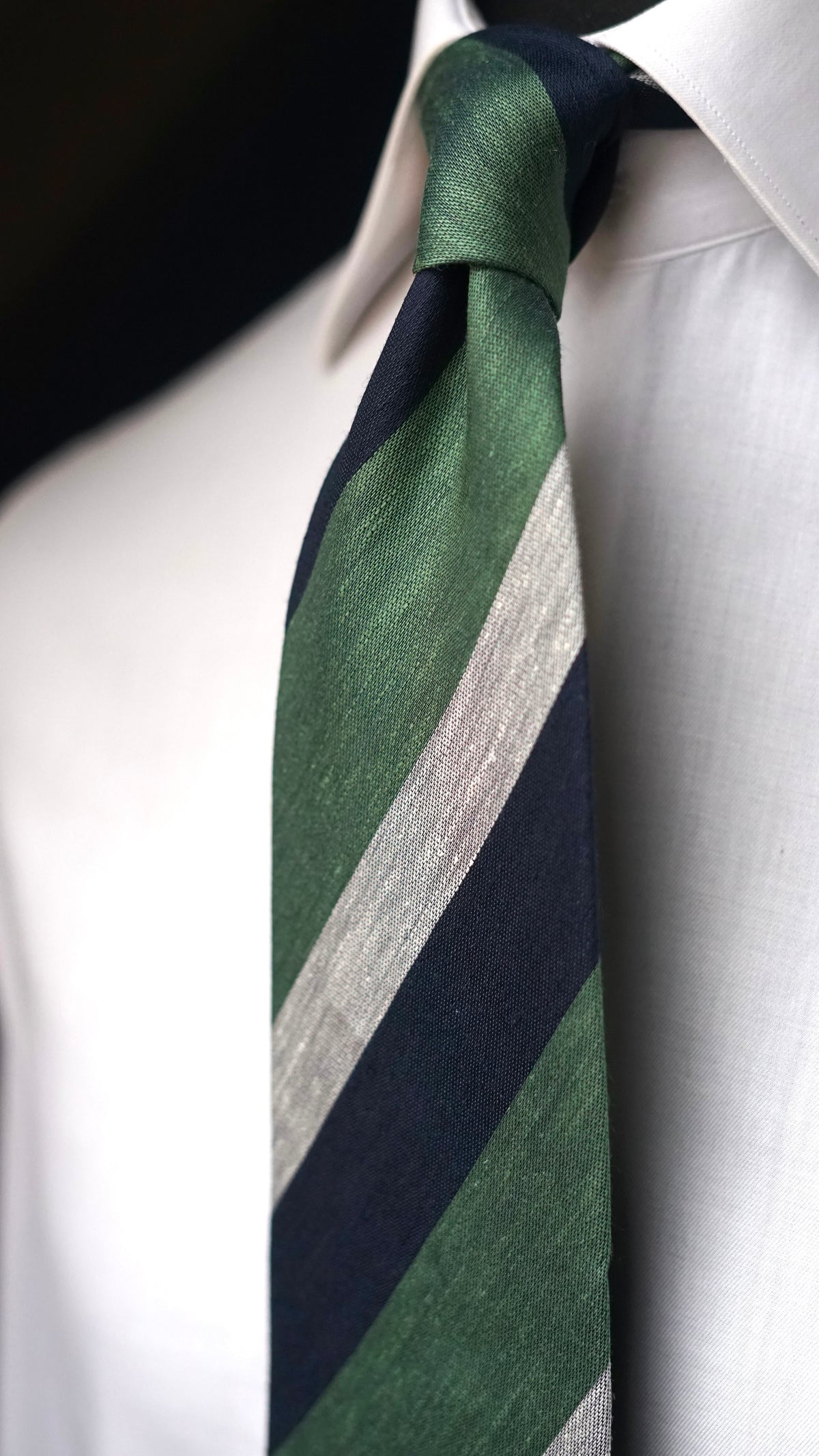 Iside Linen/Silk Necktie