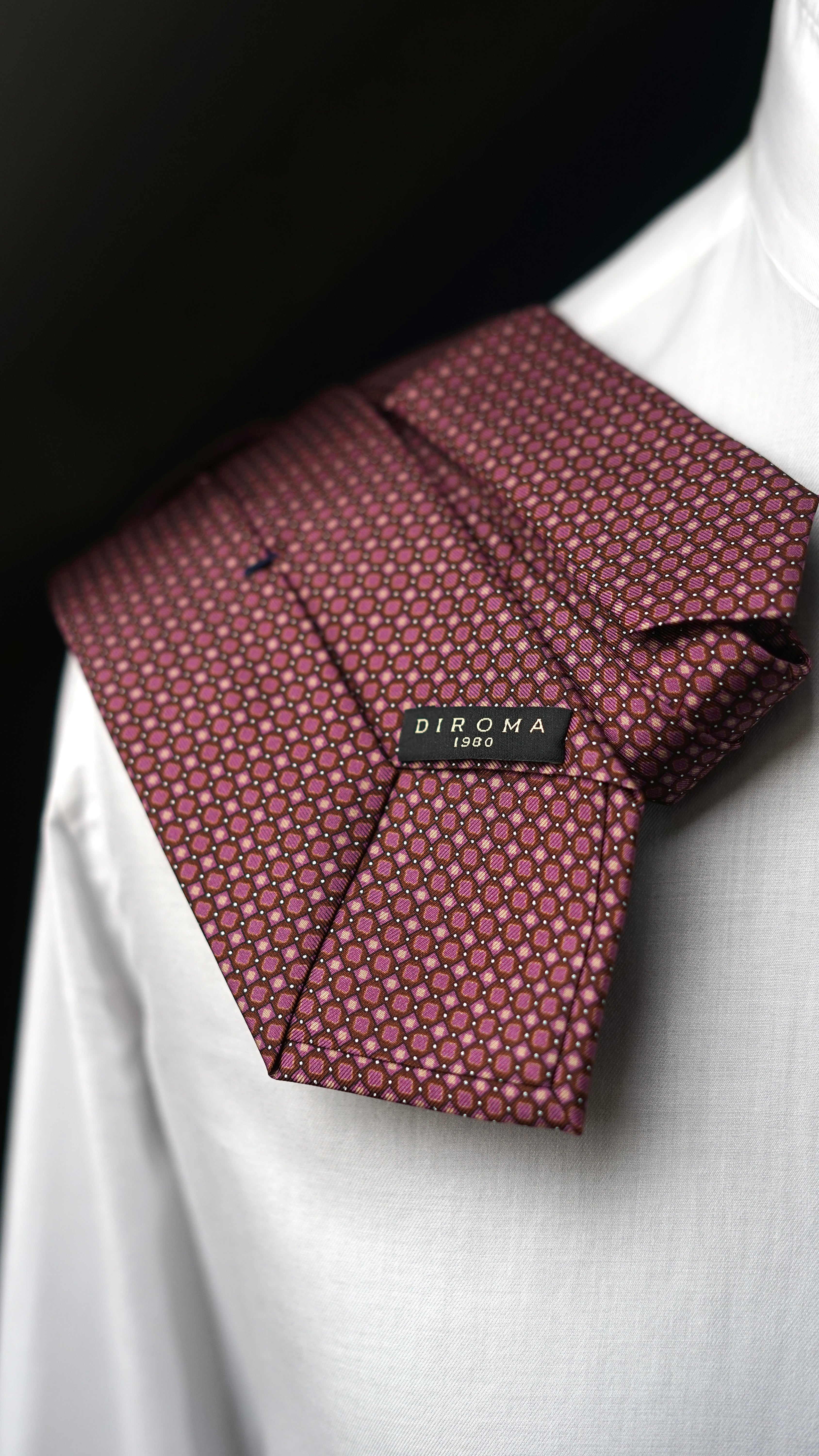 Amarena Silk Necktie