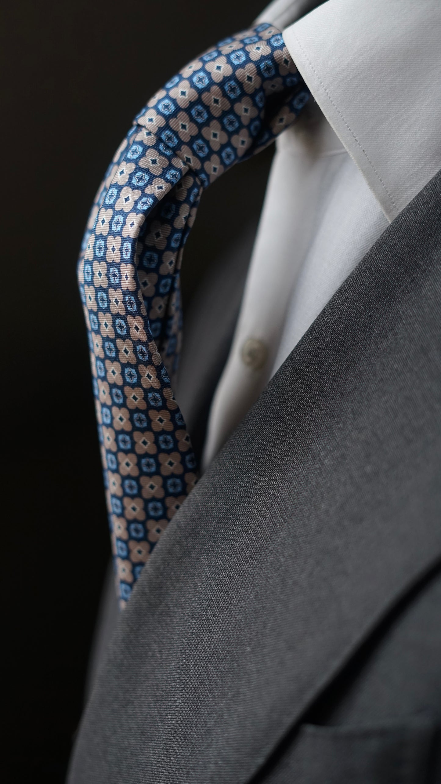 Grigia Silk Necktie