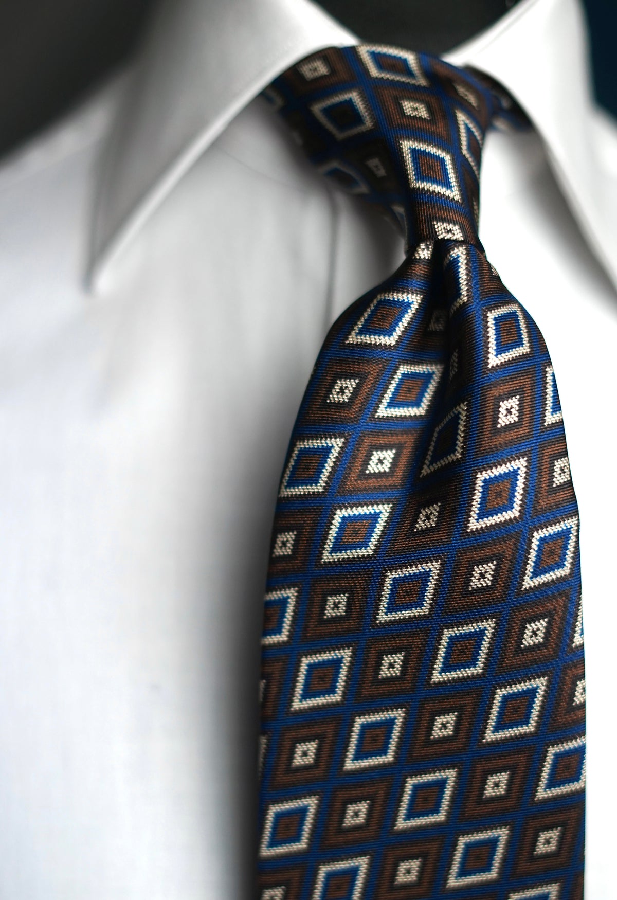 Sara Retro Silk Necktie