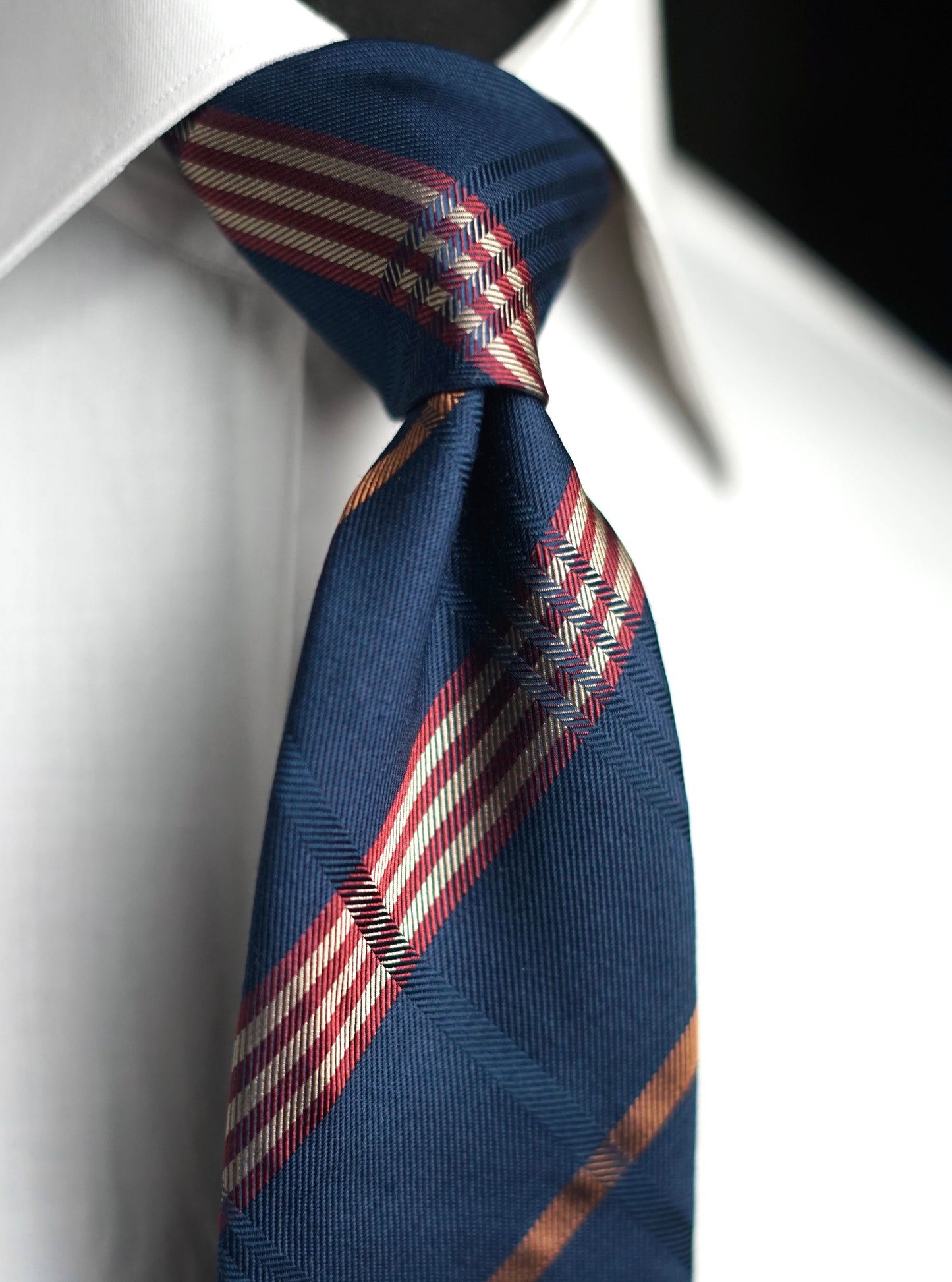 Bespoke Glen Silk Necktie