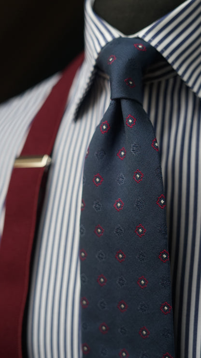 PRUGNA Silk Necktie