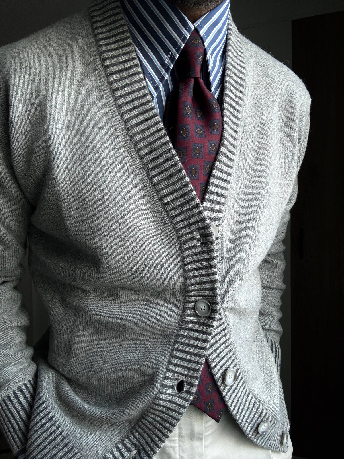 Arona 1940 Collar Cotton Dress Shirt