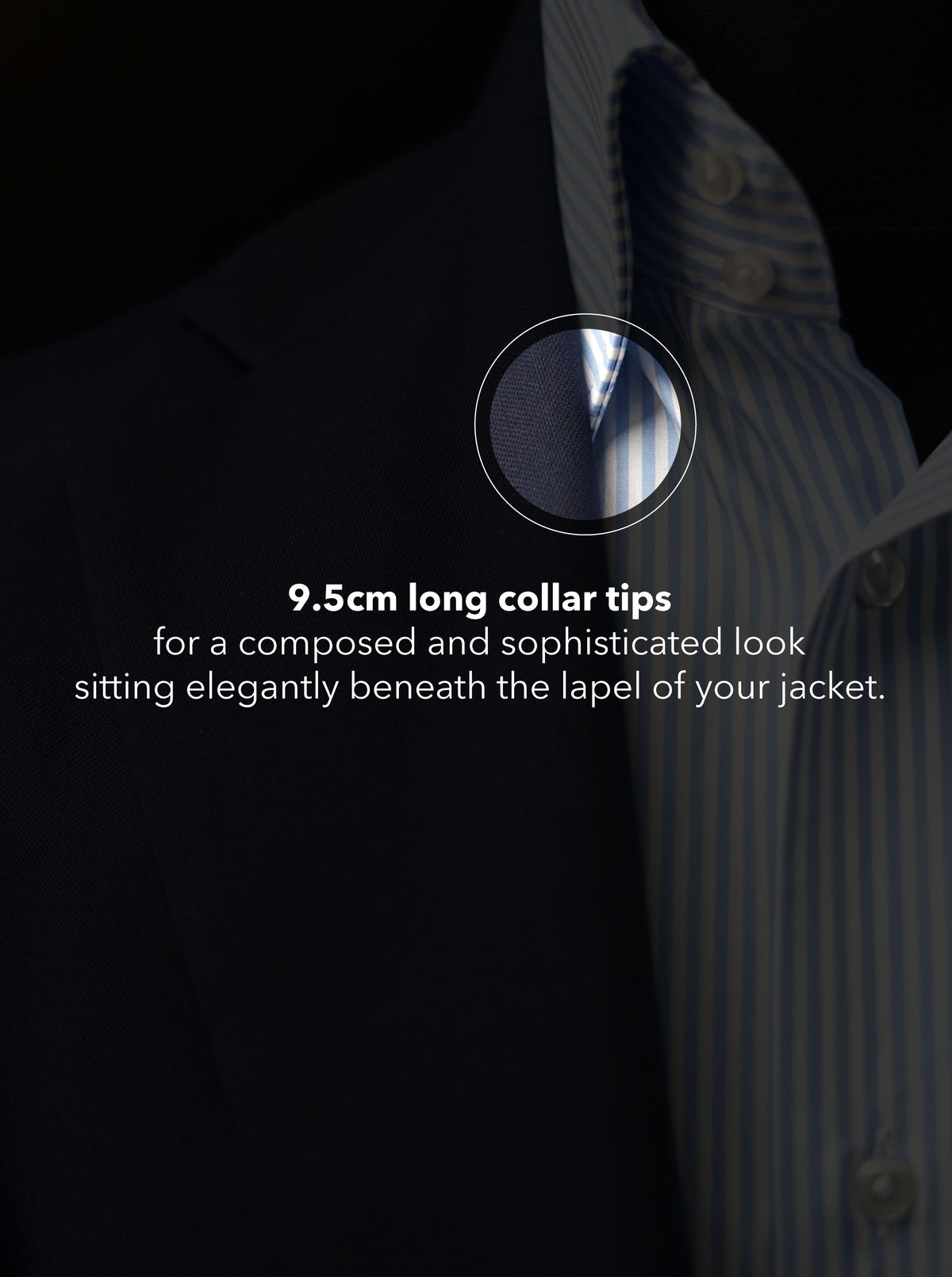 Ramona Classic Collar Cotton Dress Shirt MTO