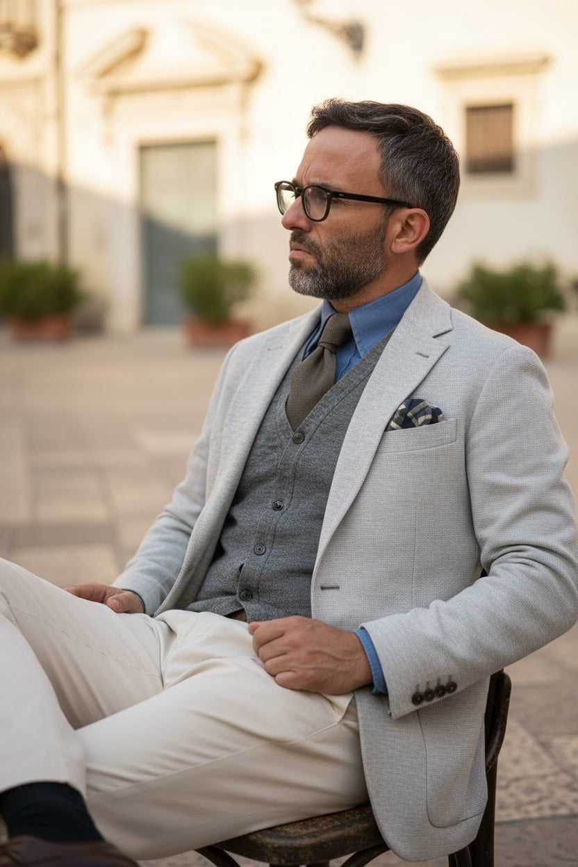 Denim Twill 2/1 Solid Dyed Blue 1005 Cotton Shirt MTO