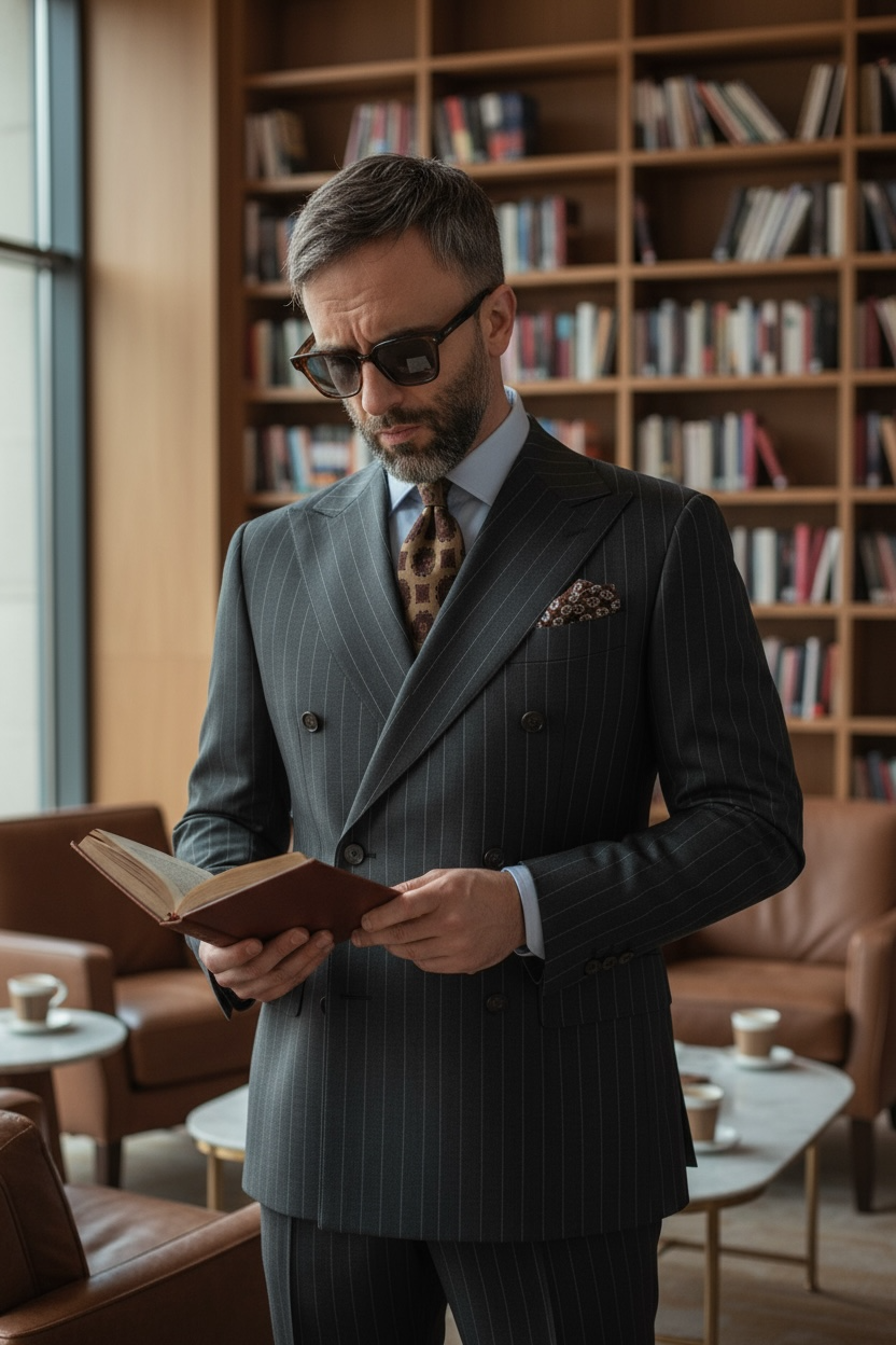 Tirrenia Light Brown Wool Necktie