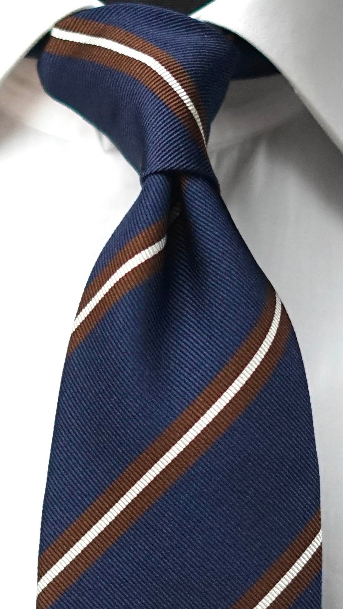 Accademica Navy Silk Necktie