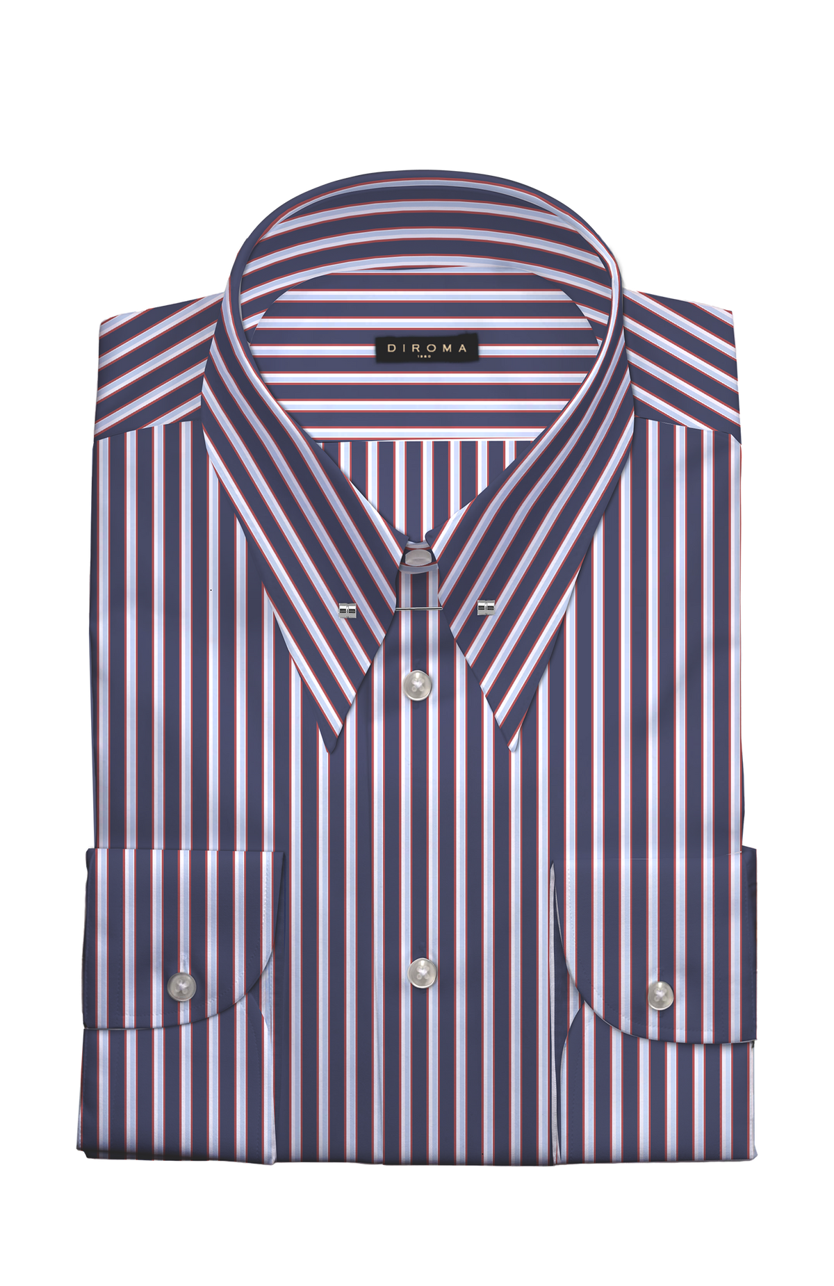 Arona 1940 Collar Cotton Dress Shirt