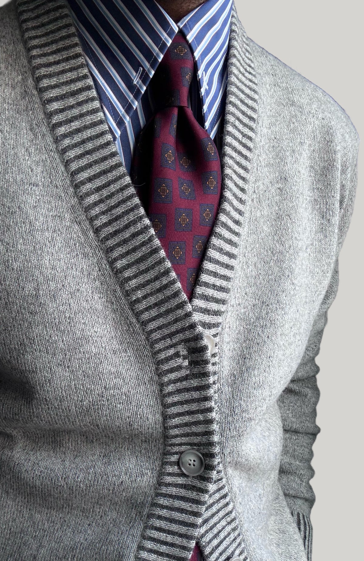 Callisto Light Grey Cardigan
