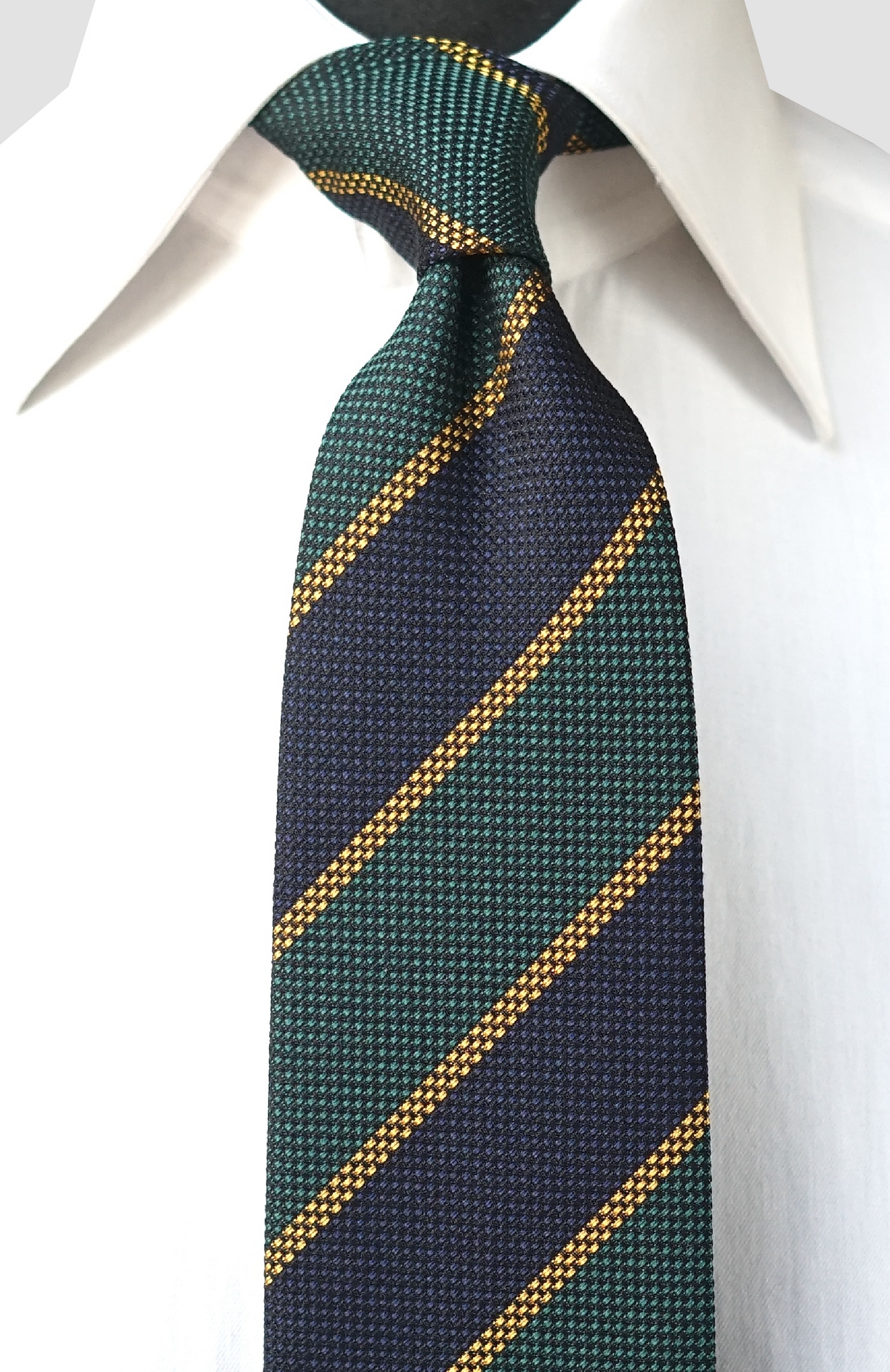 Capua Green Silk Necktie