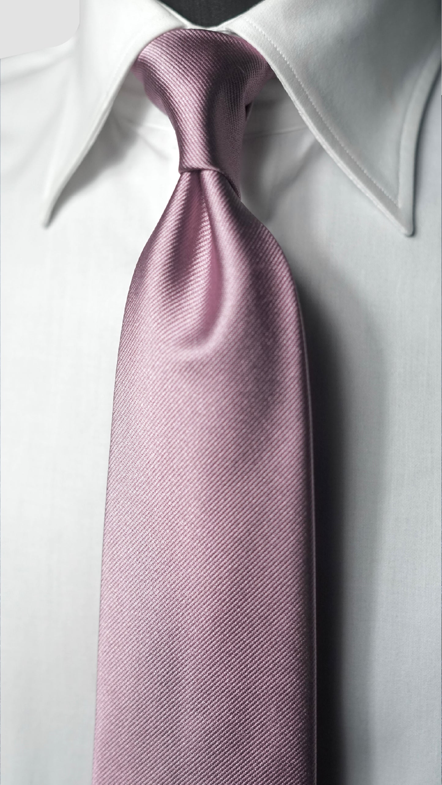 Dusty Rose Solida Silk Necktie