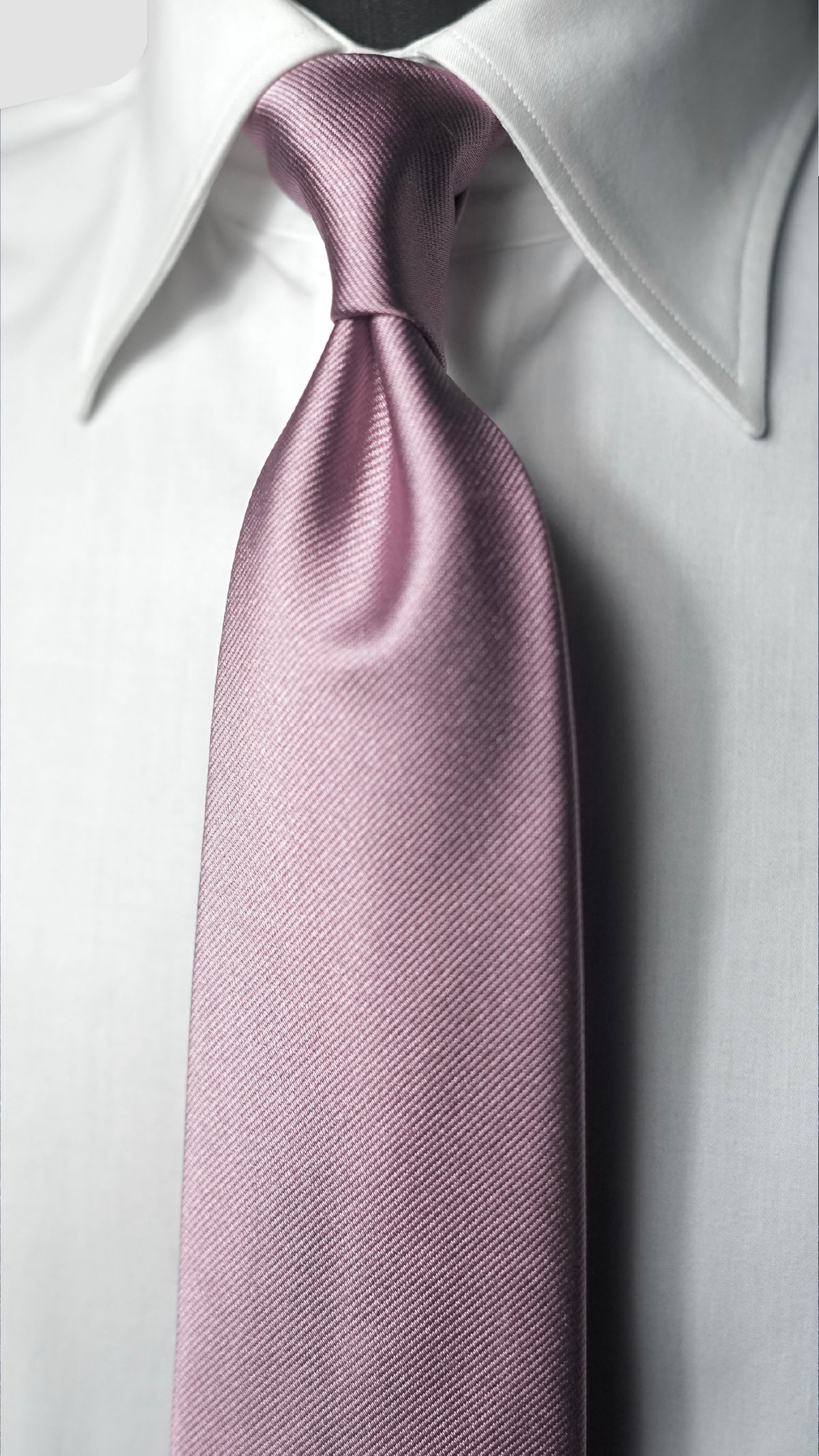 Dusty Rose Solida Silk Necktie