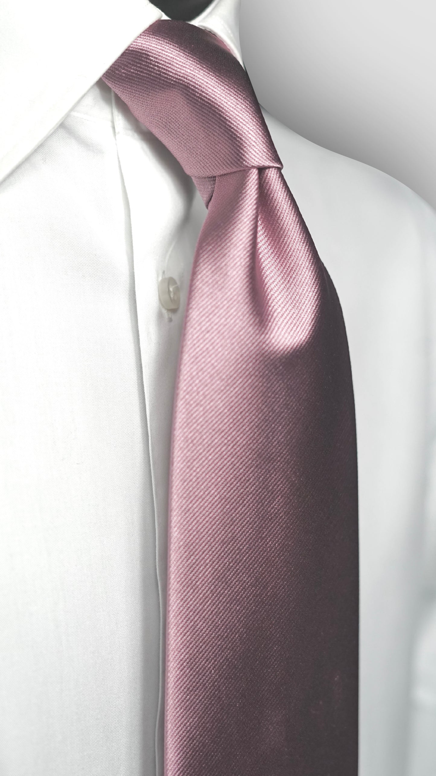 Dusty Rose Solida Silk Necktie