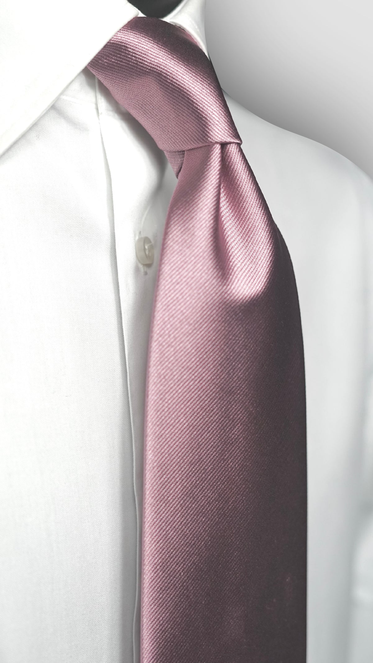Dusty Rose Solida Silk Necktie