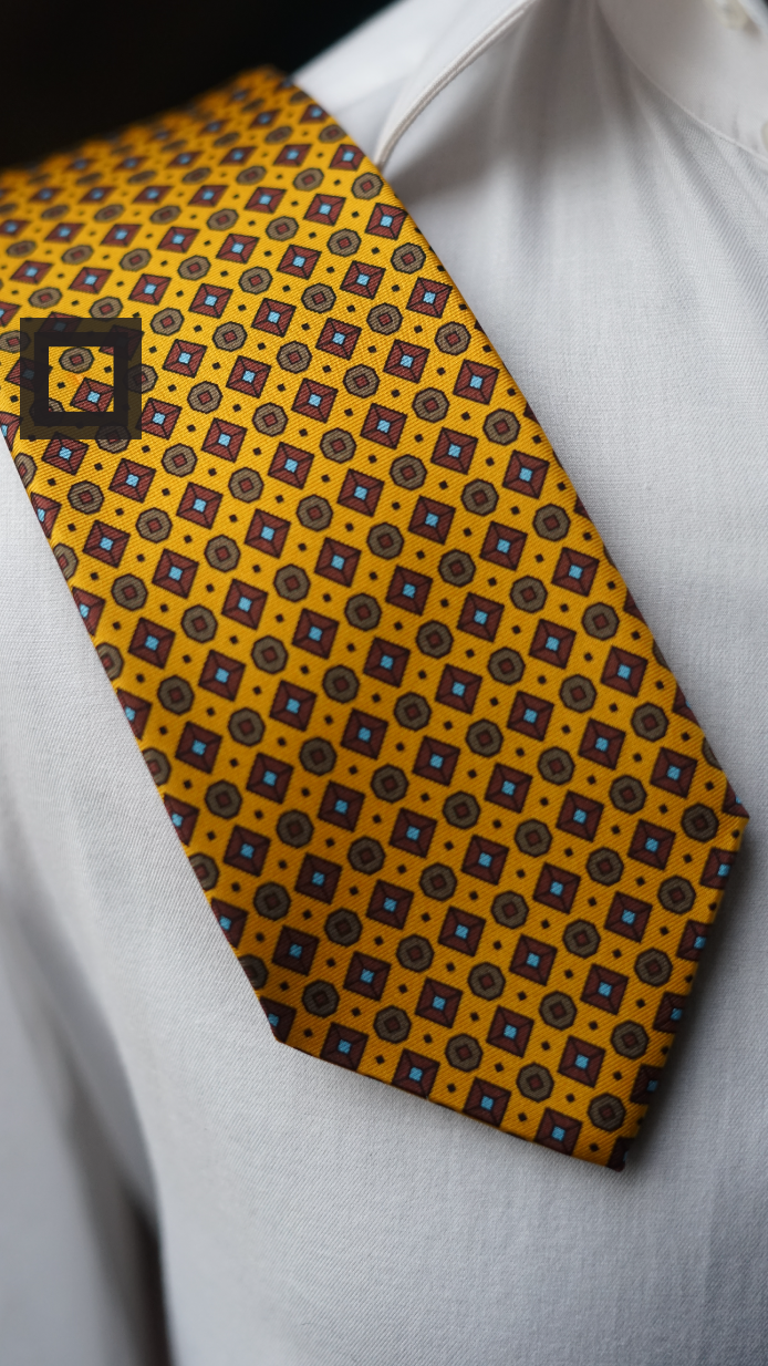 Ezia Silk Necktie (Not perfect but worth it)