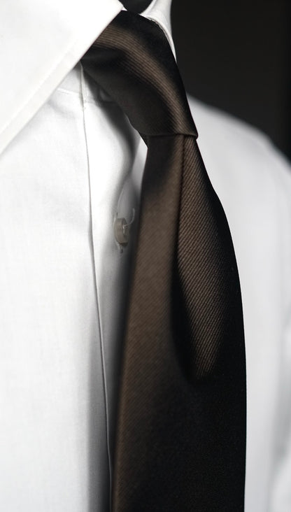 Fondente Solida Silk Necktie