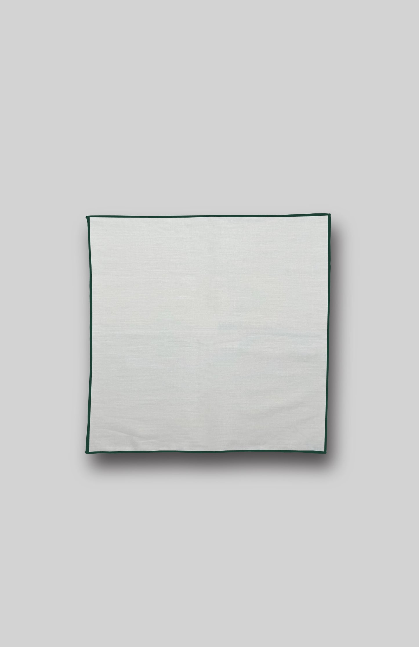 Green Cotton Pocket Square