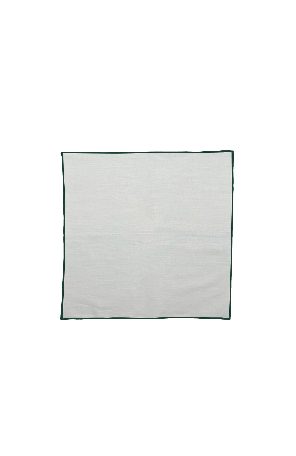 Green Cotton Pocket Square
