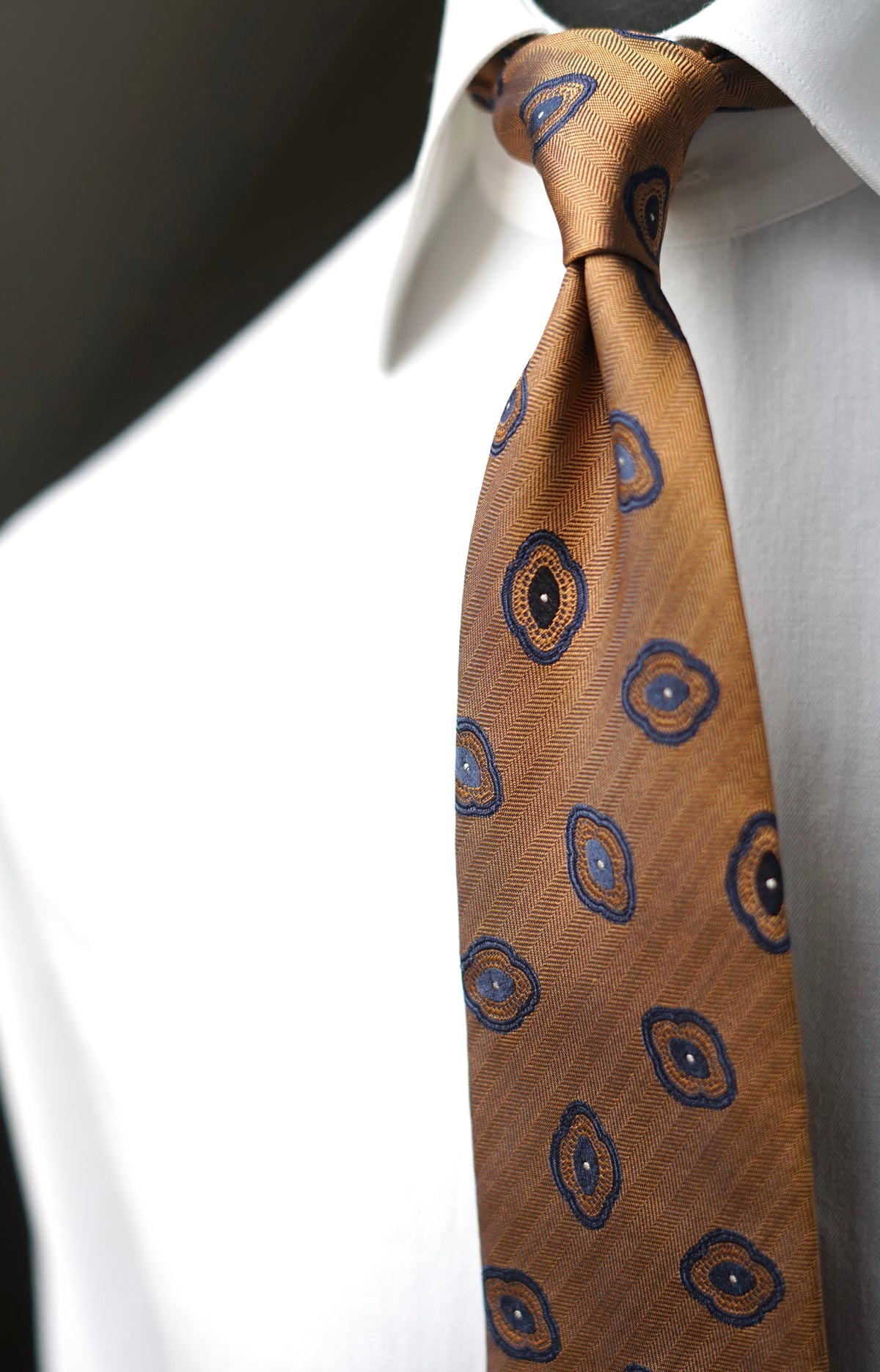 Bespoke Terrenia Silk Necktie