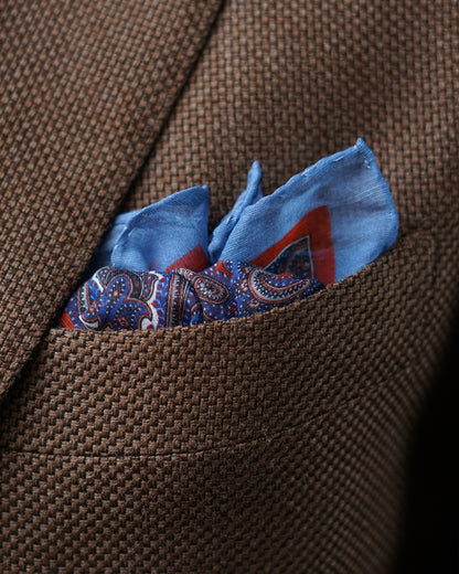 Eucalipto Silk Pocket Square