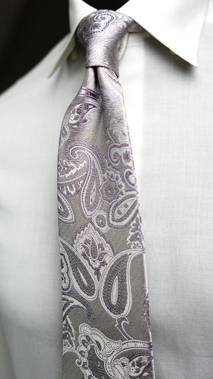 Lilla Silk Necktie