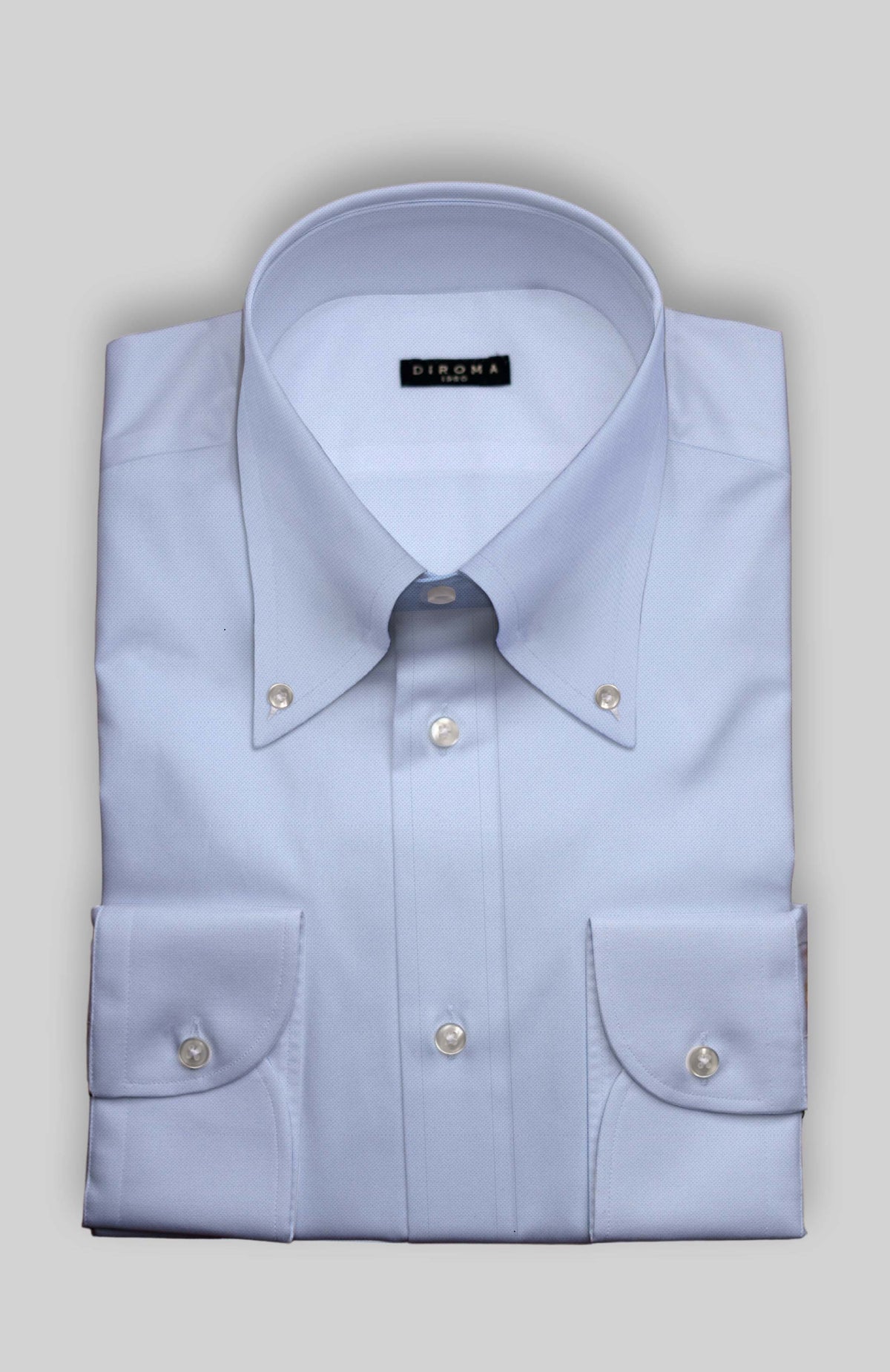 Sky Blue Button Down Oxford Shirt MTO