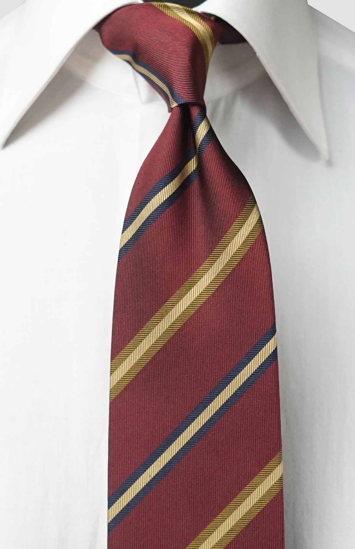 Bespoke Passita Rossa Silk Necktie