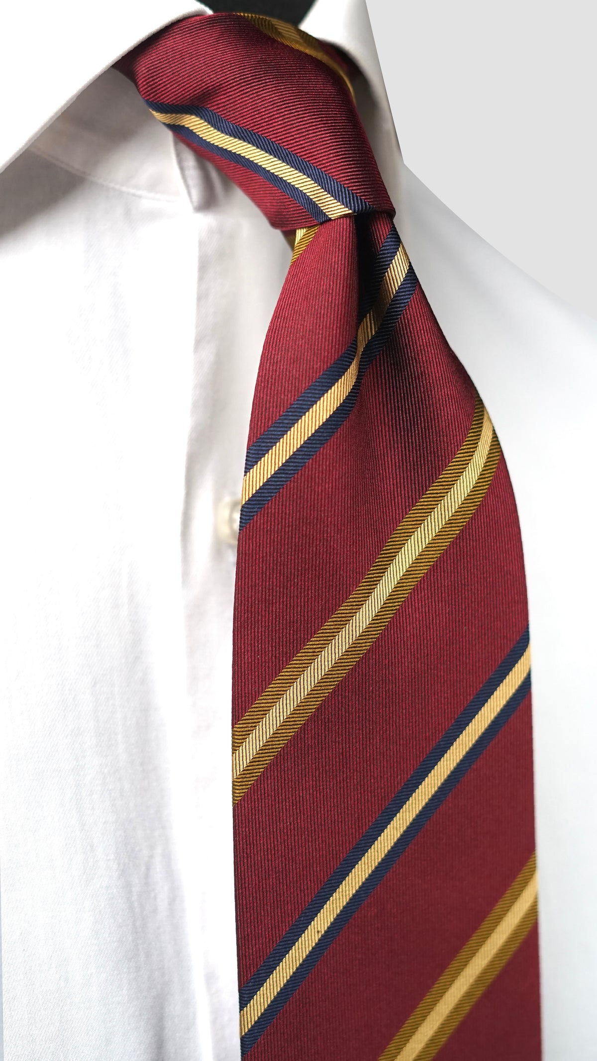Bespoke Passita Rossa Silk Necktie