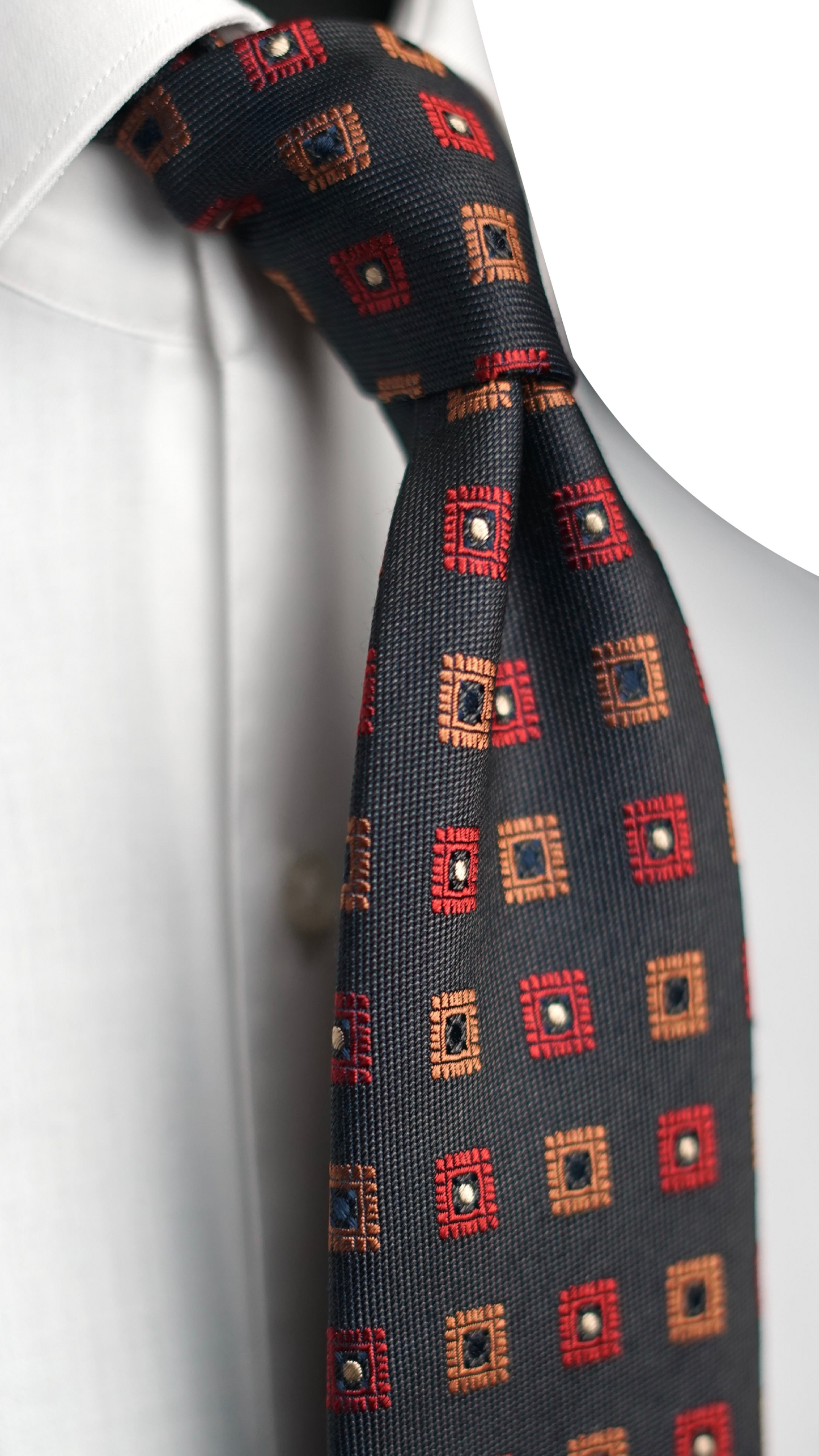 Bespoke Remigia Silk Necktie