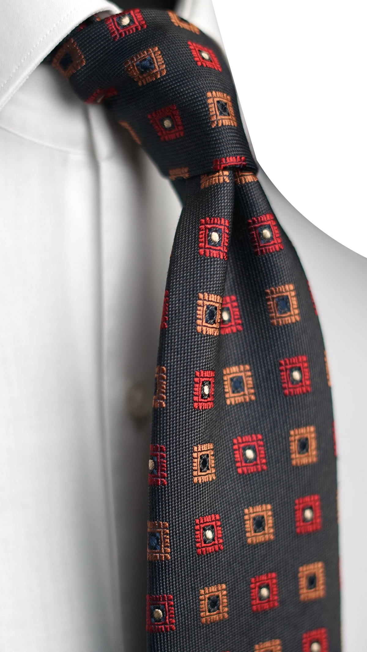 Bespoke Remigia Silk Necktie