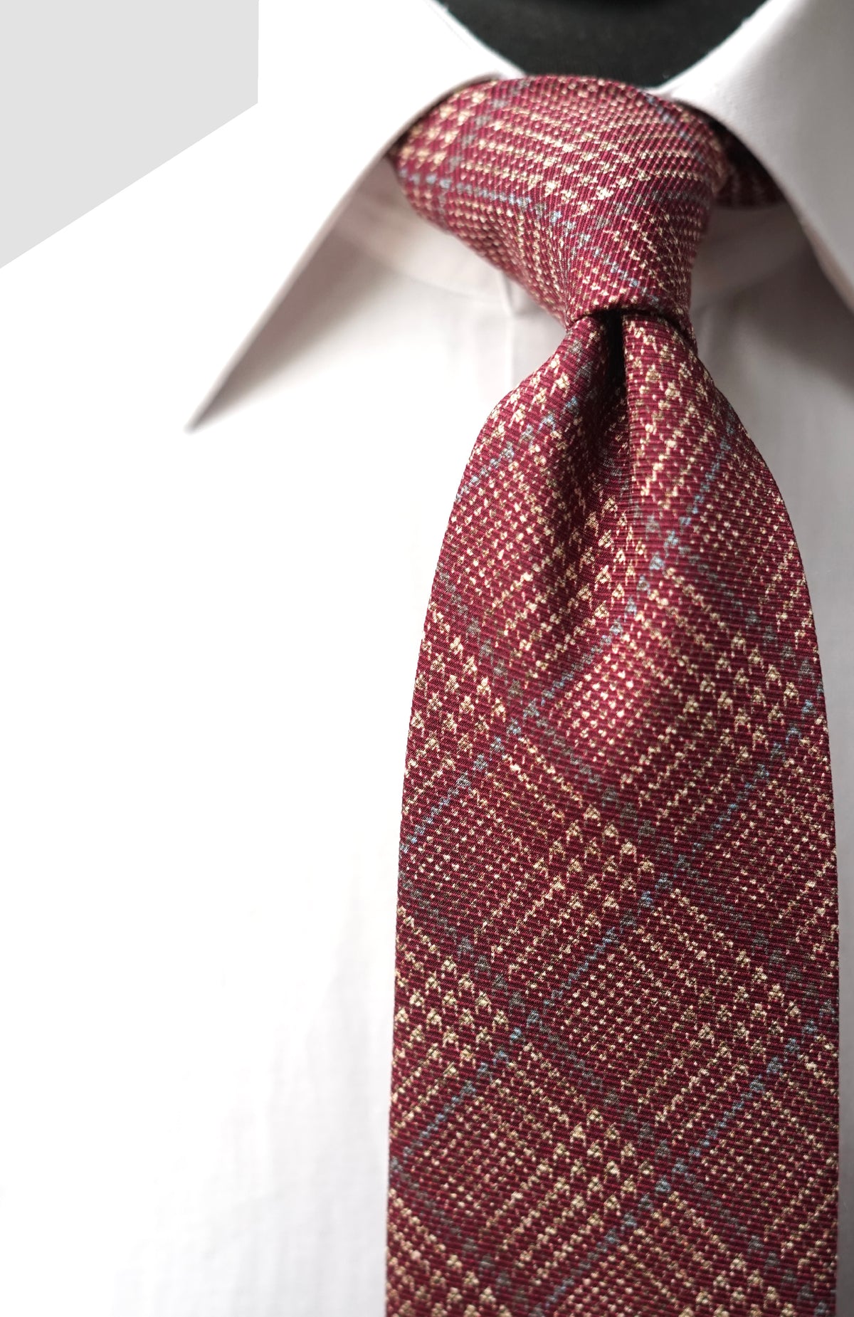 Saglione Glen Silk Necktie