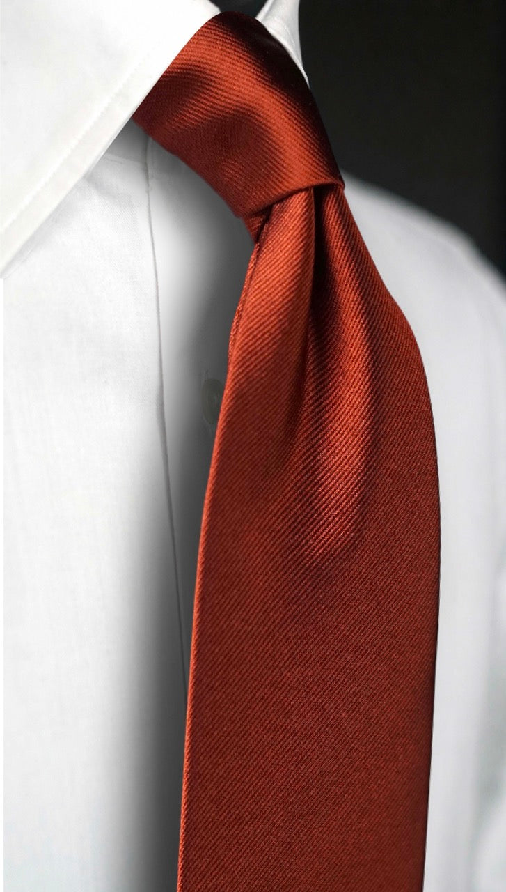 Bespoke Siena Solida Silk Necktie