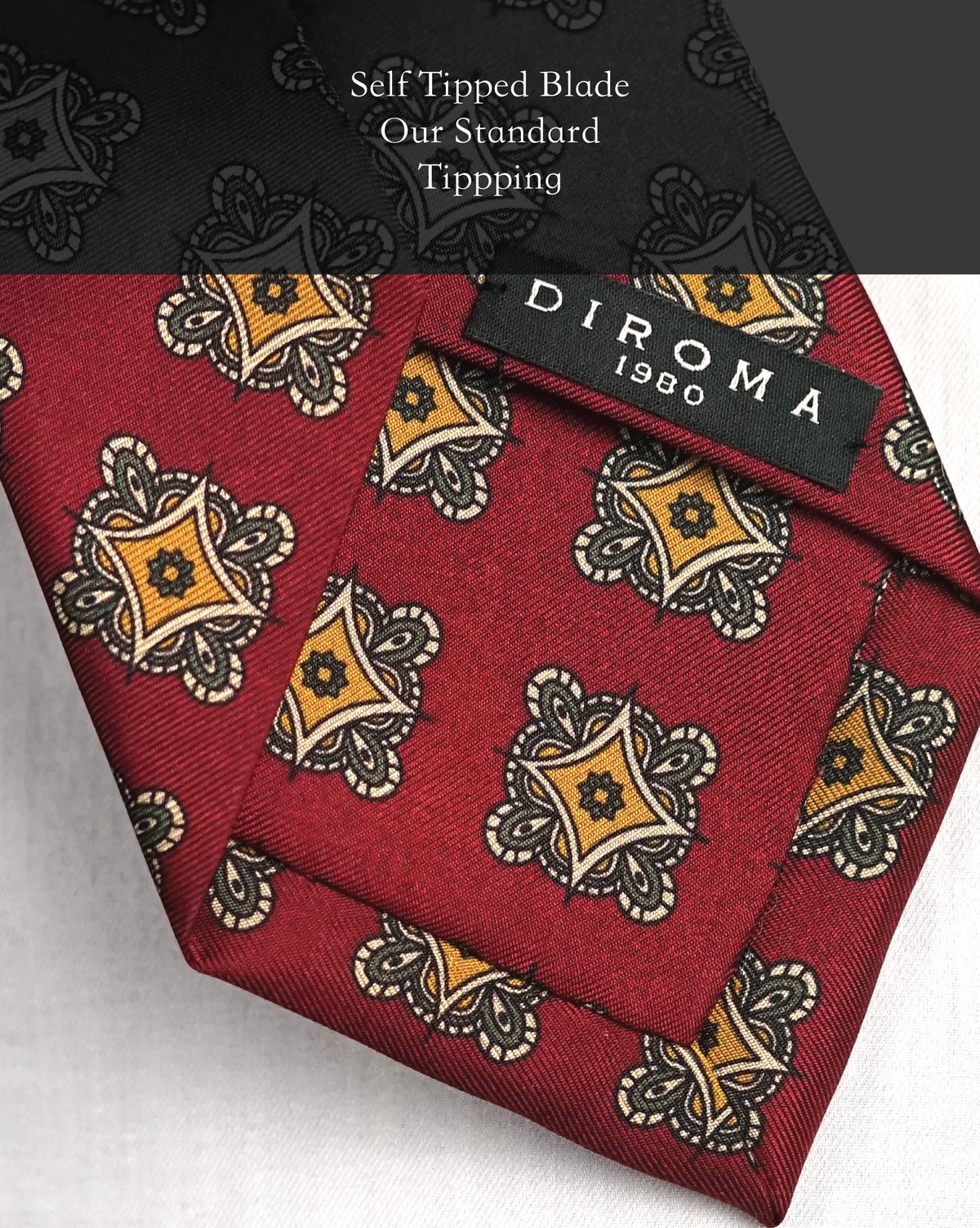 Bespoke Tassia Silk Necktie