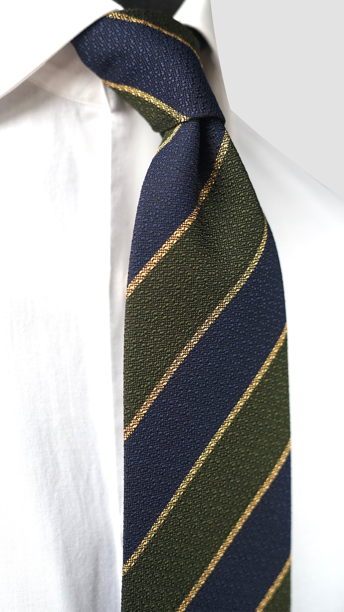 Bespoke Talissia Green Silk Necktie